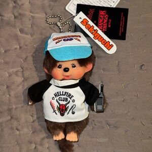 Monchhichi x Stranger Things Limited Edition Hellfire Club